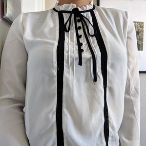 Cute Chiffon long sleeve